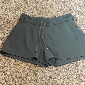 Lululemon Athletica Gray Athletic Shorts with Soft Fabric